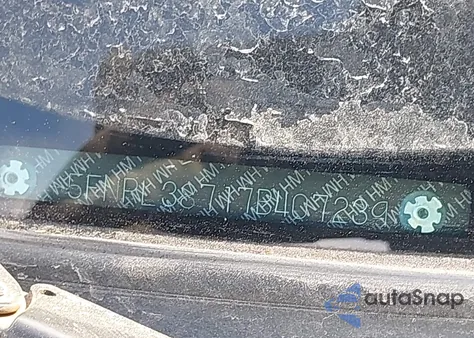 2007 Honda Odyssey Ex-L из США, поврежденный, VIN 5FNRL38717B407239